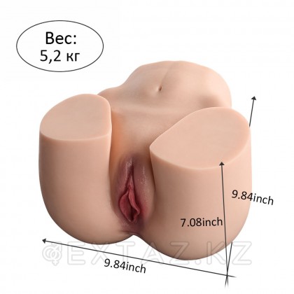 Реалистичный двойной мастурбатор Jenny (вагина+анус) от sex shop Extaz фото 5