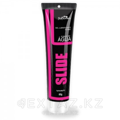 Вкусовой лубрикант на водной основе SLIDE со вкусом тутти-фрутти (60 гр.) от sex shop Extaz