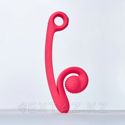 Вибратор для двойной стимуляции SVibe Snail CURVE розовый от sex shop Extaz фото 3