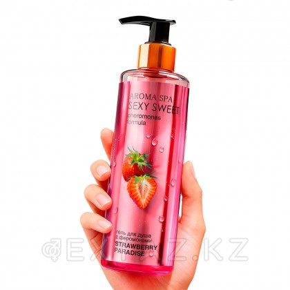 Гель для душа с феромонами Strawberry Paradise 200 мл от sex shop Extaz фото 2