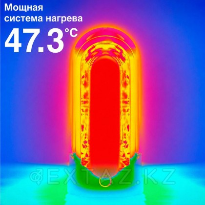 TENGA Мастурбатор с подогревом Flip Zero Red Warming от sex shop Extaz фото 4