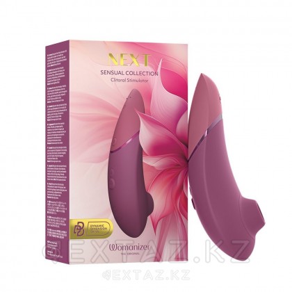 Бесконтактный клиторальный стимулятор Womanizer Next темно-розовый от sex shop Extaz фото 3