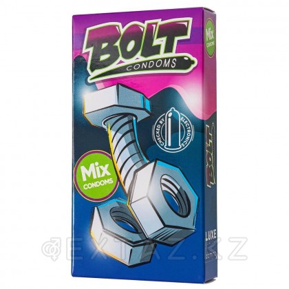 Набор презервативов BOLT CONDOMS 5-6 штук в ассортименте от sex shop Extaz