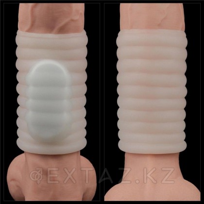 Насадка на пенис с вибрацией Wave Knights Ring  (10*3,7) от sex shop Extaz фото 3