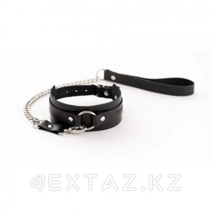 Ошейник с поводком Lady's Arsenal Black от sex shop Extaz
