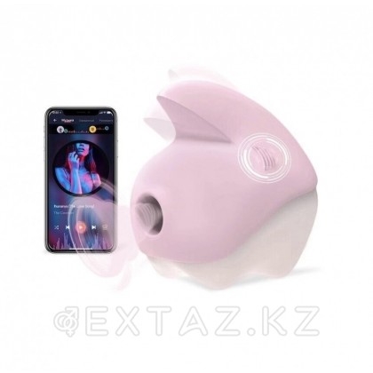 Вакуумный клиторальный стимулятор с вибрацией Unicorn от Magic Motion лиловый от sex shop Extaz