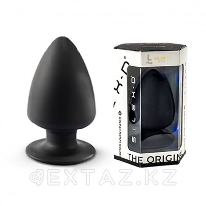 Анальный плаг черный  MODEL 1 от SILEXD (L: 13*7,2 см.) от sex shop Extaz фото 4