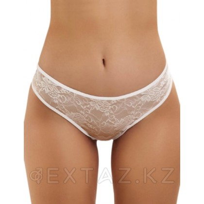 Кружевные трусики с доступом, белые, XS-S от sex shop Extaz
