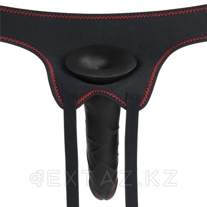 Страпон на трусиках Ingen (19*5 см) в чёрном цвете от sex shop Extaz фото 16
