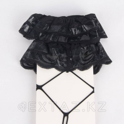 Чулки Black Net черные (XS-L) от sex shop Extaz фото 3