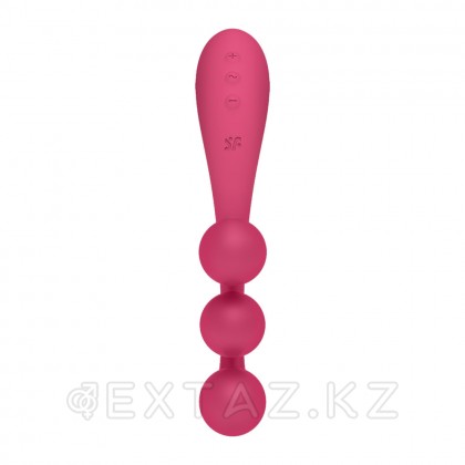 Мультифункциональный вибратор для тройной стимуляции Satisfyer Tri Ball 1 красный от sex shop Extaz фото 4