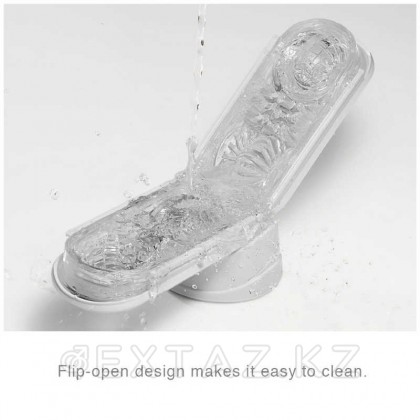 TENGA Мастурбатор Flip Zero с вибрацией белый от sex shop Extaz фото 6