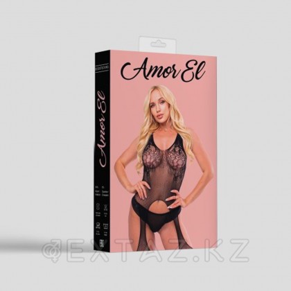 Кетсьюит (боди-комбинезон) Blanca S/L черный от sex shop Extaz фото 2