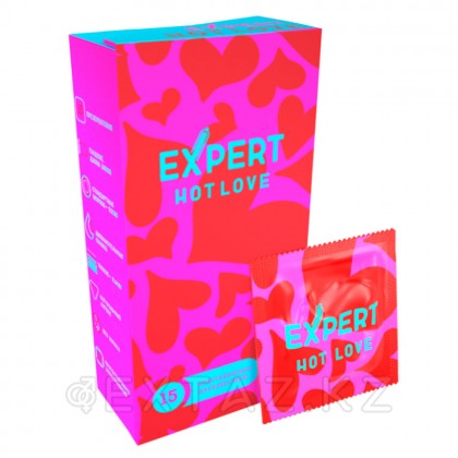 Презервативы EXPERT Hot Love, с разогревающим эффектом, 15 шт от sex shop Extaz фото 3
