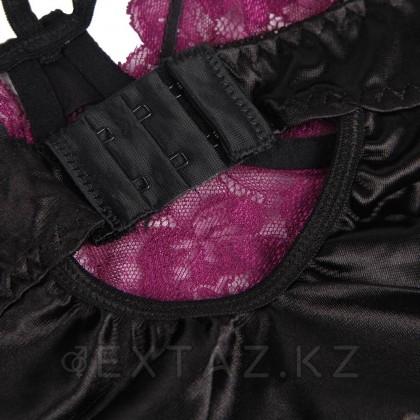 Сексуальное кружевное белье + маска на глаза Purple Lace (размер XS-S) от sex shop Extaz фото 9
