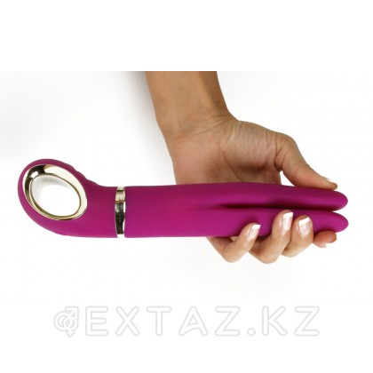 Анатомический вибромассажер Lealso NATALI 24 см (розовый) от sex shop Extaz фото 5