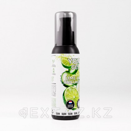 Лубрикант для орального секса SGAN Sensual со вкусом Лайм огурец, 100 мл от sex shop Extaz фото 8