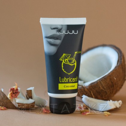 Съедобный лубрикант JUJU со вкусом кокоса  50 мл от sex shop Extaz фото 6
