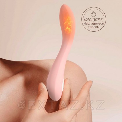 Вибратор для точки G с подогревом Alice от Drywell от sex shop Extaz фото 4