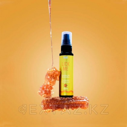 Гель со вкусом мёда LICK ME с согревающим эффектом от INTT 50 мл от sex shop Extaz фото 2