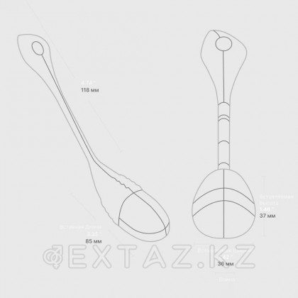 Фрикционное виброяйцо Vulse Lovense с управлением через приложение, работающее в режиме Handfree от sex shop Extaz фото 8