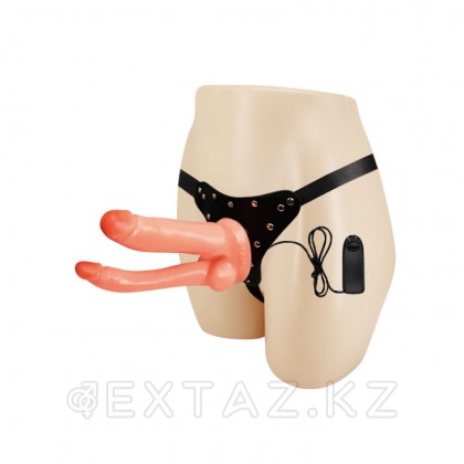 Двойной страпон с вибратором от sex shop Extaz фото 3