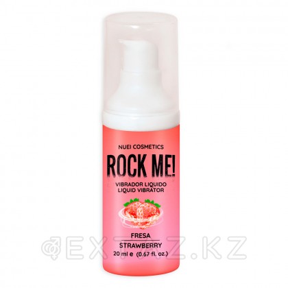 Жидкий вибратор Nuei ROCK ME! клубника, 20 мл от sex shop Extaz