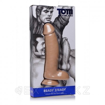 Большой гладкий фаллоимитатор Tom of Finland - 26 см от sex shop Extaz фото 3