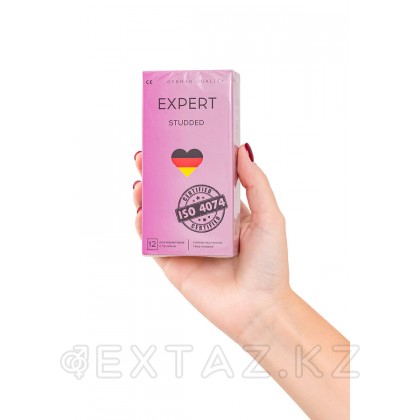 Презервативы EXPERT STUDDED № 12 (облегающие, точечные), 12 шт. от sex shop Extaz фото 3