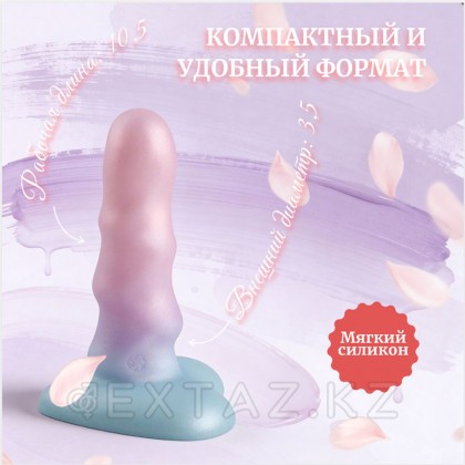 Нереалистичный дилдо Unicorn Mini Light (12,5*3,5 см) от sex shop Extaz фото 11