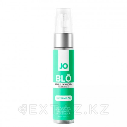 Стимулирующий оральный гель с десенсибилизацией JO - BLO, арбуз, 30 мл от sex shop Extaz