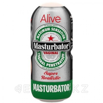 Мастурбатор Heineken (вагина) от Alive от sex shop Extaz фото 2