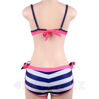 Купальник тройка Pink Stripe (XL) от sex shop Extaz фото 4