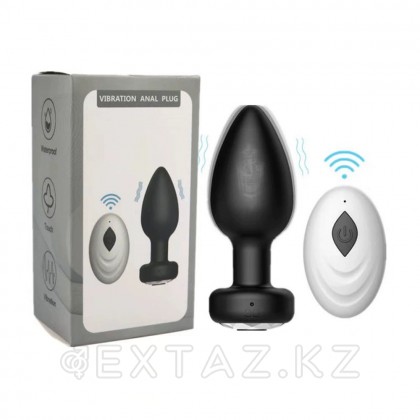 Анальная вибропробка с пультом ДУ от sex shop Extaz фото 5