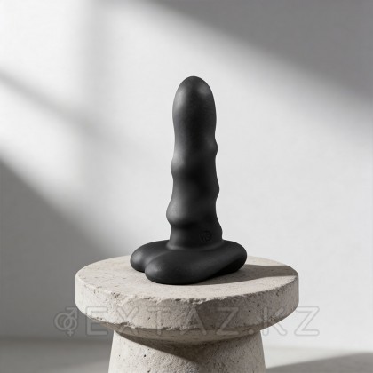 Нереалистичный дилдо Unicorn Mini Black (12,5*3,5 см) от sex shop Extaz фото 5