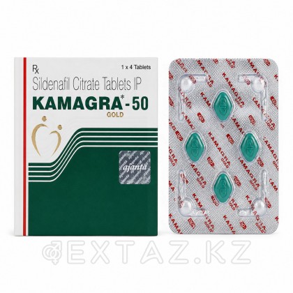 Препарат для усиления потенции  Kamagra 50 mg (4 таб.) от sex shop Extaz