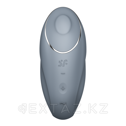 Клиторальный стимулятор с вибрацией Satisfyer Tap&Climax 1 серый от sex shop Extaz фото 3