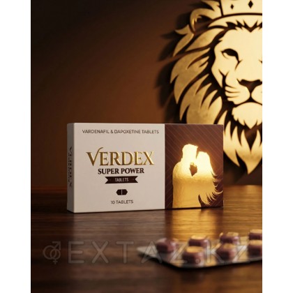 Препарат для улучшения потенции VERDEX (10 таб.) от sex shop Extaz фото 4