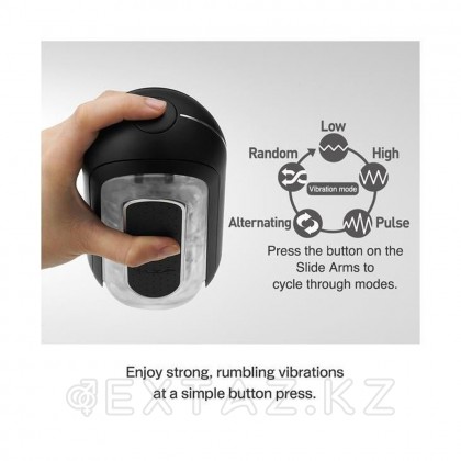 TENGA Мастурбатор Flip Zero с вибрацией черный от sex shop Extaz фото 6