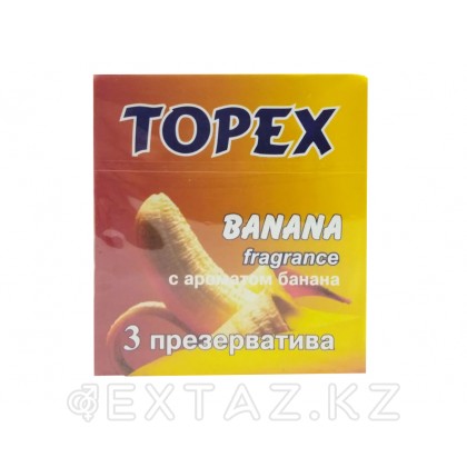 Презервативы Topex, банан, 3 шт. от sex shop Extaz