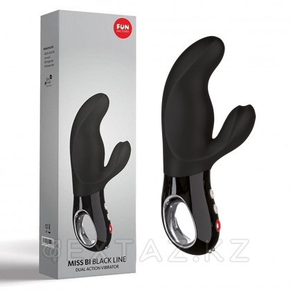 Кролик-вибратор Miss Bi (черный) от sex shop Extaz