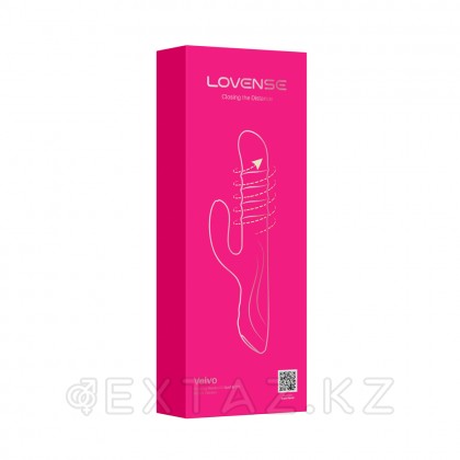 Вибратор-кролик с вращающимися шариками Velvo Lovense от sex shop Extaz фото 8