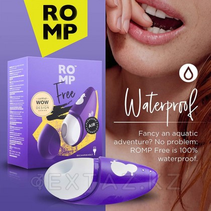  Стимулятор клитора Romp Free бесконтактный   от sex shop Extaz фото 11