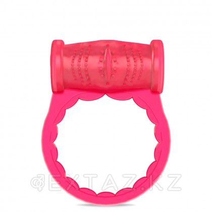 Виброкольцо LUXE VIBRO Поцелуй стриптизёрши (+ презерватив) от sex shop Extaz
