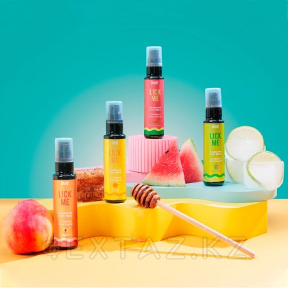 Гель со вкусом арбуза LICK ME с согревающим эффектом от INTT, 50 мл от sex shop Extaz фото 5