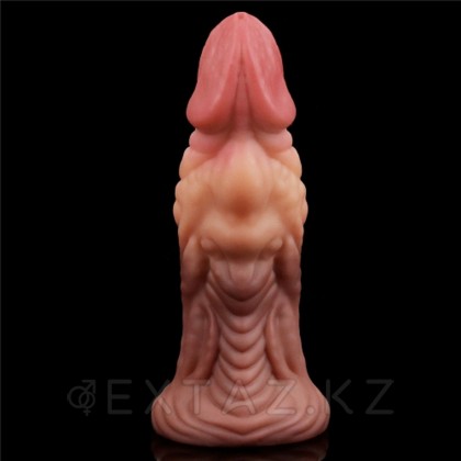 Фаллоимитатор Platinum с двойным покрытием Lovetoy (18*7) телесный от sex shop Extaz фото 2