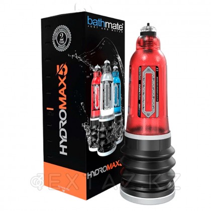 Гидропомпа BATHMATE - Hydromax-5, красный от sex shop Extaz