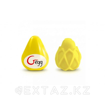 Gvibe Gegg Yellow - мастурбатор яйцо, 6.5х5 см (желтый) от sex shop Extaz