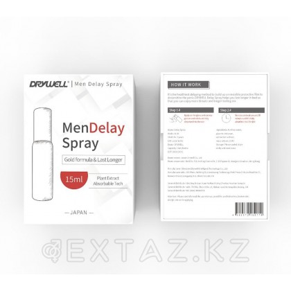 Спрей для продления DryWell - натуральная формула, 15 мл. от sex shop Extaz фото 4