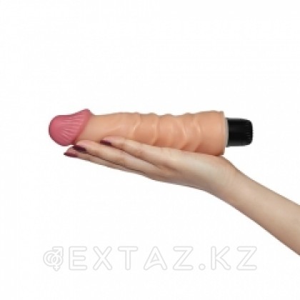 Вибратор реалистик - 20,3 х 4 см. от sex shop Extaz фото 2